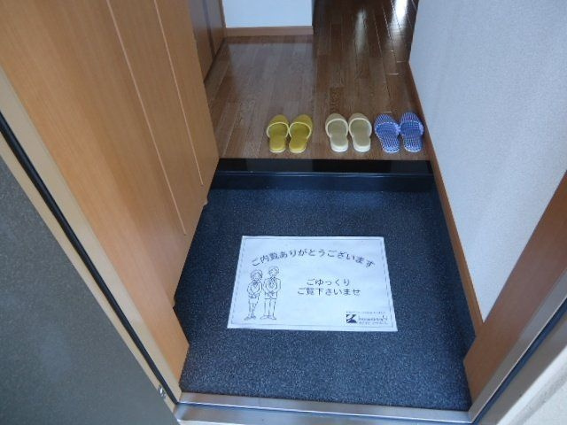 ミューズガーデンの玄関