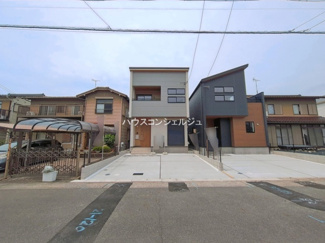 【前面道路含む現地写真】 | 名古屋市中川区水里5丁目289【仲介手数料無料】新築一戸建て　1号棟