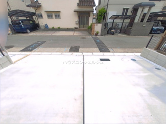 【前面道路含む現地写真】 | 名古屋市中川区水里5丁目289【仲介手数料無料】新築一戸建て　1号棟