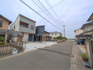 【前面道路含む現地写真】 | 名古屋市中川区水里5丁目289【仲介手数料無料】新築一戸建て　1号棟