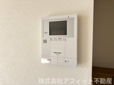 【セキュリティ】 | ヴィラ丹波屋A | TV付インターホン