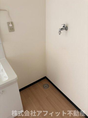 【その他】 | ヴィラ丹波屋A | 室内洗濯機置場