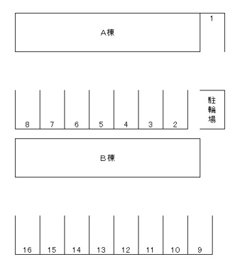 【区画図】 | ヴィラ丹波屋A