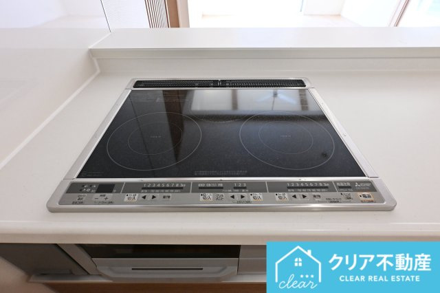 【設備】 | 太田市鳥山中町　ブルーミングガーデン | 安全なIHクッキングヒーターを採用！