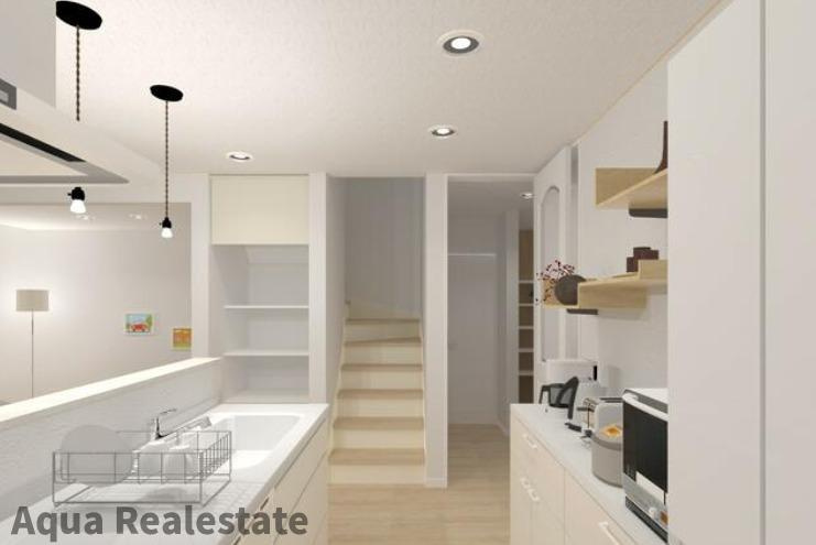 リラクス円座Ⅴのキッチン|キッチンでお料理をお楽しみください