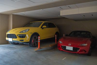 パークアクシス自由が丘テラスの駐車場