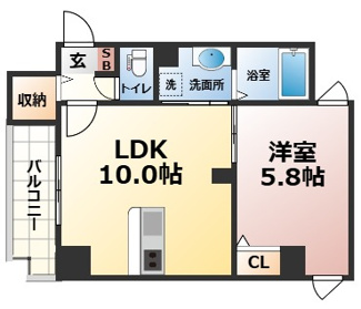 【間取り】 | MARIO TERRACE 平野町 | ★