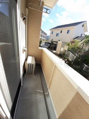 【バルコニー】 | ドリーム・シャトー | 落ち着いた時間を過ごせるバルコニーです