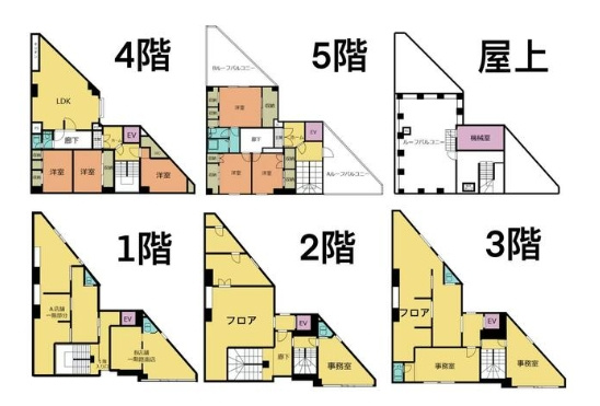 西脇ビルの間取り