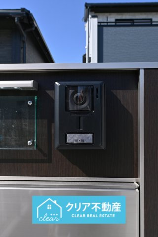 【セキュリティ】 | 太田市鳥山中町　ブルーミングガーデン | TVモニター付きインターフォンで安心