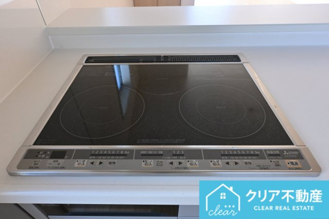 【設備】 | 太田市鳥山中町　ブルーミングガーデン | 安全なIHクッキングヒーターを採用！