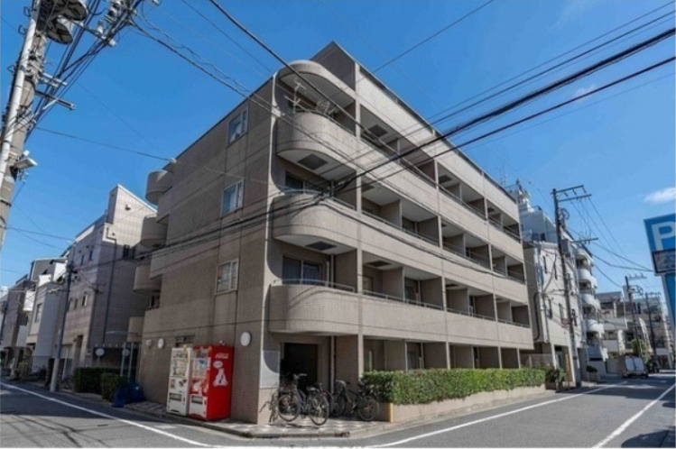 中野区弥生町２丁目の賃貸マンションの外観