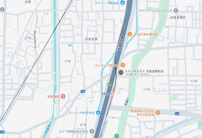 【地図】 | サンハイツ沢良宜西