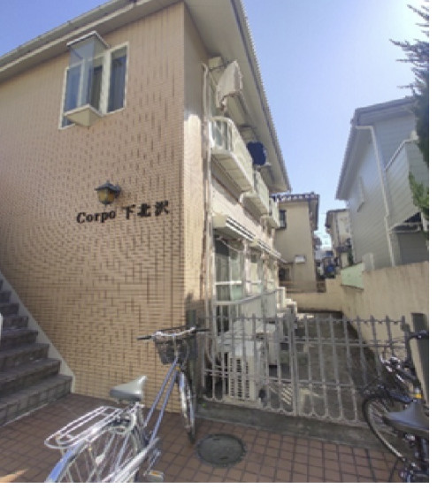 コーポ下北沢の外観