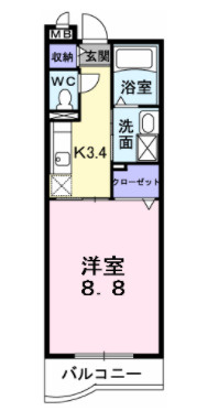 【間取り】 | ルーブル　ベル