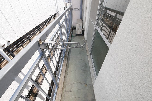 グリーンハイツ今津のバルコニー