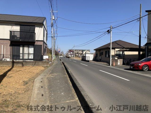 【前面道路含む現地写真】 | 川越市大字天沼新田　売地　C区画