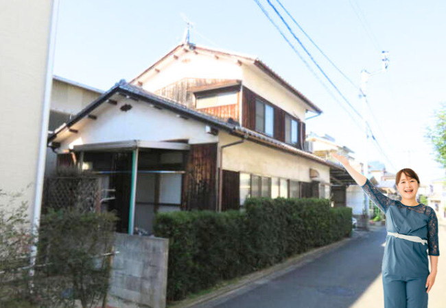 山西町のおトチ　松山市山西町の売土地