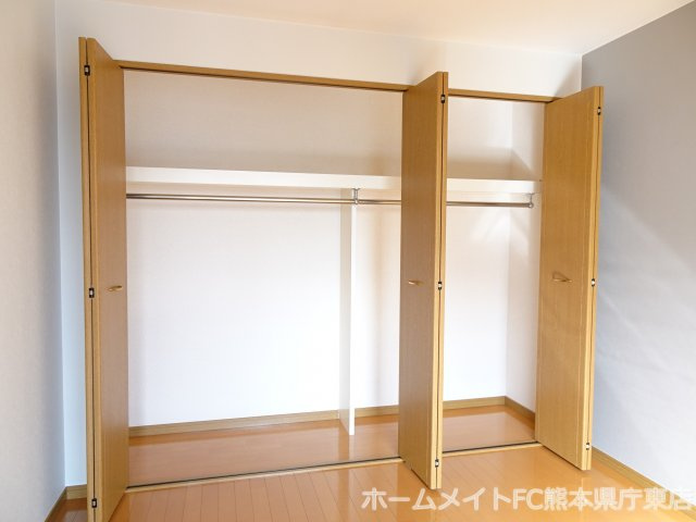 熊本市中央区本荘５丁目の賃貸マンションの収納