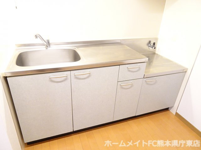 熊本市中央区本荘５丁目の賃貸マンションのキッチン