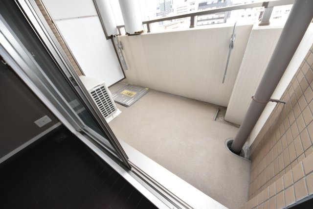 ギャラリー谷町のバルコニー