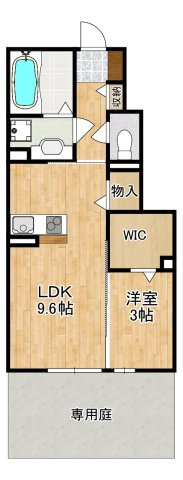 セジュール恋の窪の間取り