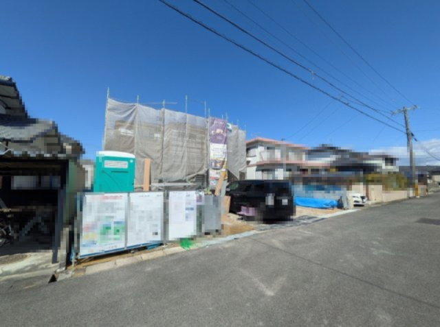 小牧市古雅４丁目　新築戸建の外観|建築中