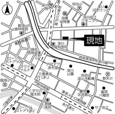 【地図】 | ルミエール門前仲町