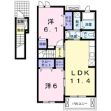 リバージュ横峰Aの画像