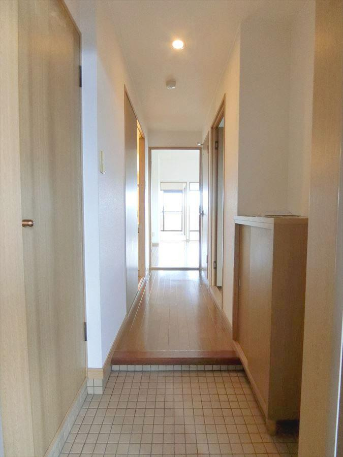 グランドハイツの玄関|ゆったりとした玄関です