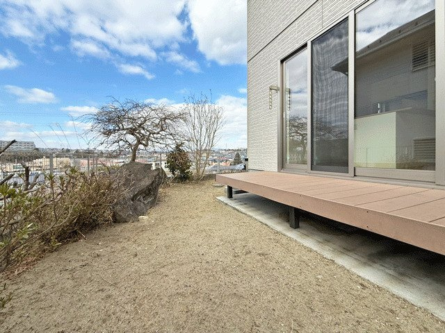 【積水ハウス施工の安心住宅】水の森3丁目の庭