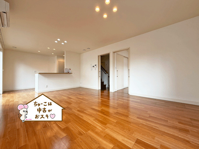 【積水ハウス施工の安心住宅】水の森3丁目の居間・リビング