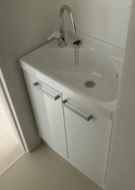 【独立洗面台】