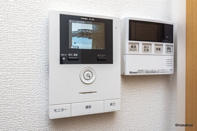 蔵谷ハイツのセキュリティ|写真は同じ大和ハウス施工の物です。色、仕様は若干異なります。