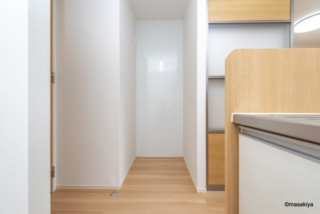 蔵谷ハイツのキッチン|写真は同じ大和ハウス施工の物です。色、仕様は若干異なります。