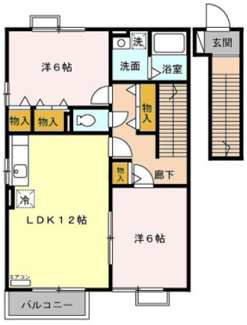 【間取り】 | リバーストーン　Ａ