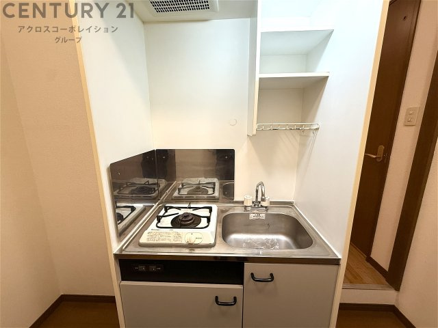 1口ガスコンロのキッチンです♪