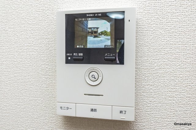 蔵谷ハイツのセキュリティ|写真は同じ大和ハウス施工の物です。色、仕様は若干異なります。