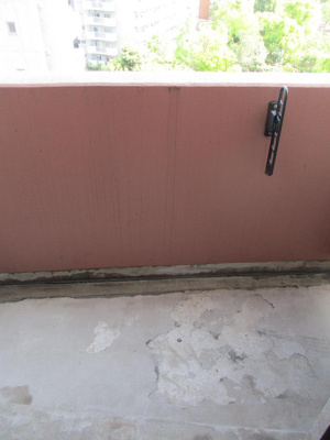 【バルコニー】 | シンシア大森本町 | 外からの目が気にならないバルコニーで洗濯物が干せます。