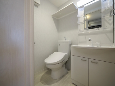 【トイレ】 | エスリード京橋グランテラス | 落ち着いた色調のトイレです