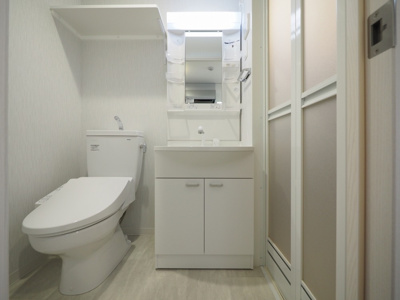 【洗面所】 | エスリード京橋グランテラス | 洗面所です