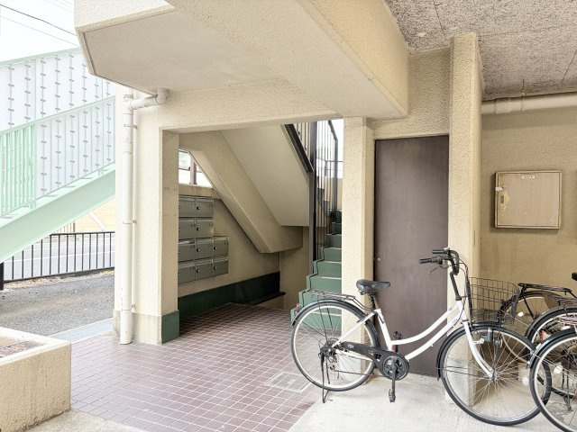 コーポサンルイスⅡのエントランス