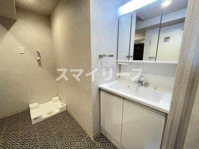 クレセントコートおおたかの森の洗面所