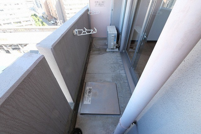 ジュネス東住吉のバルコニー