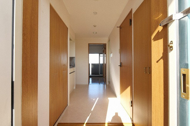 ジュネス東住吉の玄関