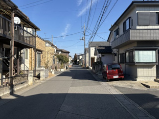【前面道路含む現地写真】 | 春日部市緑町6丁目戸建て | 北側前面道路