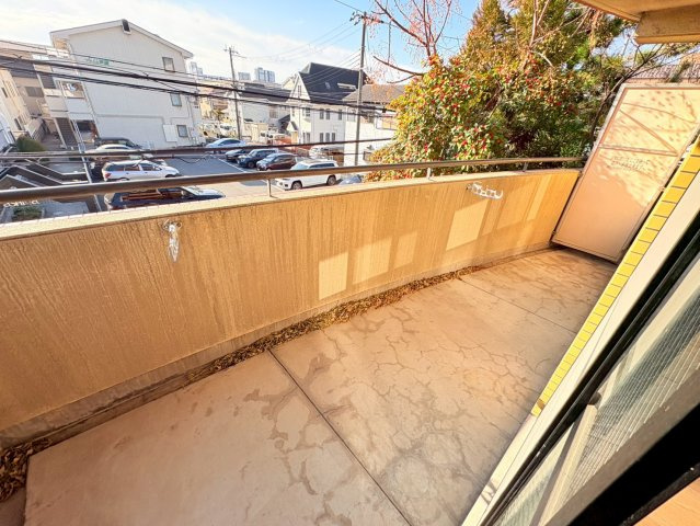 カーサコモド芦屋のバルコニー