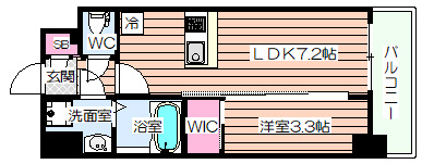 【間取り】 | エスリードレジデンスザ・グラン大阪ノア