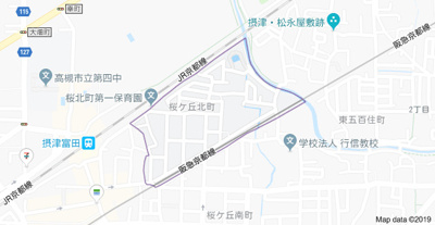 【地図】 | レステ・ビュー桜ヶ丘北町