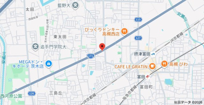 【地図】 | サンライン富田丘